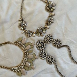 Jeweled Statement Necklace Bundle